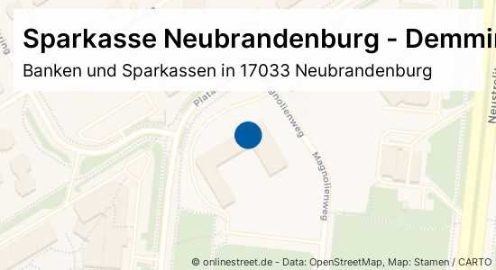 Sparkasse Neubrandenburg Demmin Filiale Platanenstrasse In Neubrandenburg Lindenberg Banken Und Sparkassen