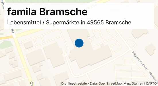 famila Bramsche Meyers Tannen in Bramsche Lebensmittel, Supermärkte