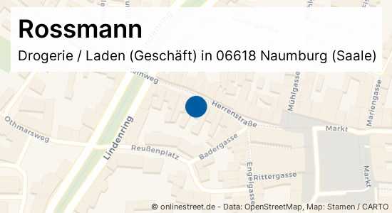 Rossmann Herrenstrasse In Naumburg Saale Naumburg Drogerie Laden Geschaft