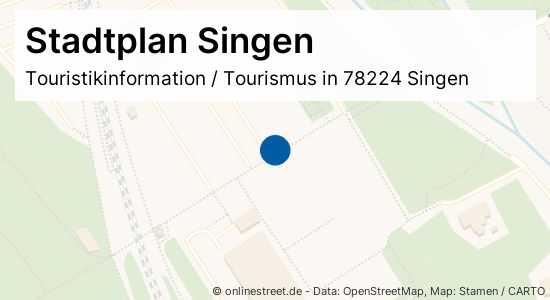 Stadtplan Singen Schaffhauser Straße in SingenSingen