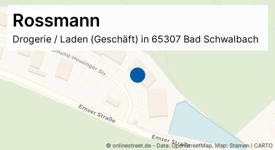 Rossmann Edmund Heusinger Strasse In Bad Schwalbach Drogerie Laden Geschaft