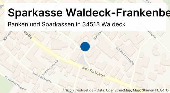 Sparkasse WaldeckFrankenberg Zehnthofstraße in WaldeckSachsenhausen