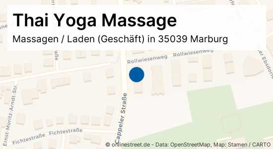 Thai Yoga Massage Cappeler Strasse In Marburg Massagen Laden Geschaft