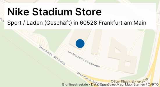 Compliment bestuurder logo Nike Stadium Store Otto-Fleck-Schneise in Frankfurt am Main-Sachsenhausen:  Sport, Laden (Geschäft)