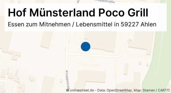 Hof Münsterland Poco Grill Kruppstraße in AhlenInnenstadt Essen zum
