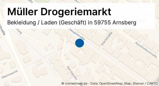 Müller Drogeriemarkt Hauptstraße in ArnsbergNeheimHüsten Bekleidung