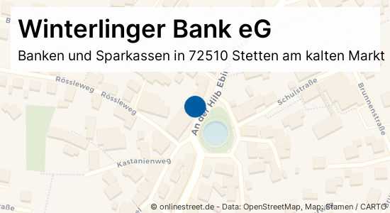 Winterlinger Bank Eg An Der Hilb In Stetten Am Kalten Markt Frohnstetten Banken Und Sparkassen