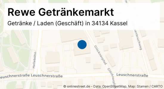 Rewe Getrankemarkt Leuschnerstrasse In Kassel Susterfeld Hellebohn Getrankevertrieb Laden Geschaft