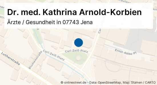 Dr Med Kathrina Arnold Korbien Carl Zeiss Platz In Jena Arzte