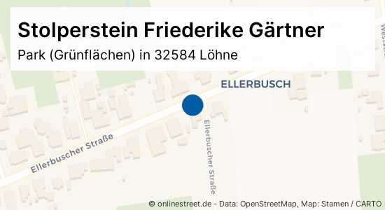 Stolperstein Friederike Gärtner Ellerbuscher Straße in LöhneObernbeck