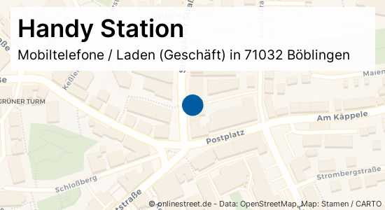 Handy Station Stuttgarter Straße in Böblingen