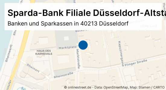 Sparda Bank Filiale Dusseldorf Altstadt Marktplatz In Dusseldorf Altstadt Banken Und Sparkassen