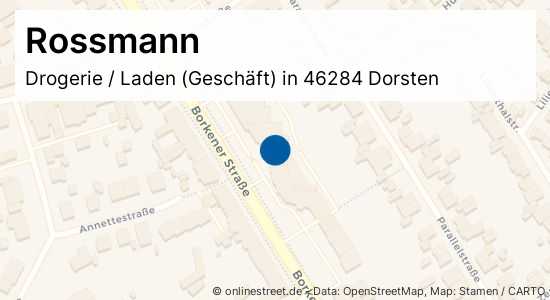 Rossmann Borkener Strasse In Dorsten Holsterhausen Drogerie Laden Geschaft