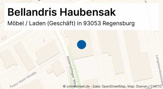 Bellandris Haubensak Bajuwarenstraße in RegensburgKasernenviertel