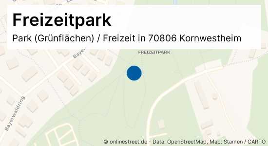 Freizeitpark Aldinger Straße in Kornwestheim Park (Grünflächen), Freizeit