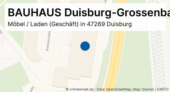 BAUHAUS DuisburgGrossenbaum Keniastraße in DuisburgGroßenbaum Möbel
