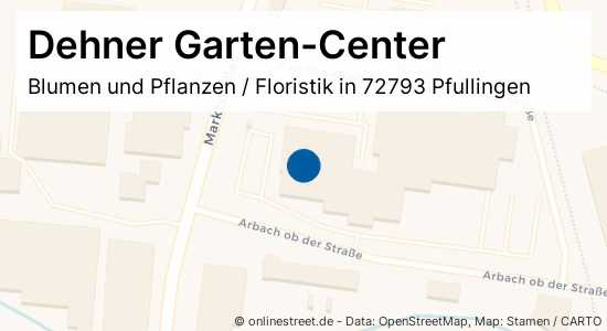 Dehner GartenCenter Marktstraße in Pfullingen Blumen und Pflanzen