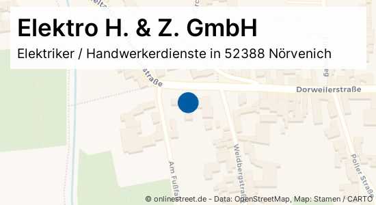 Elektro H Z Gmbh Neffeltalstrasse In Norvenich Hochkirchen Elektriker