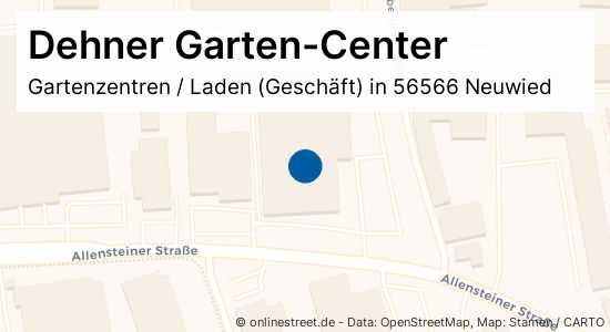 Dehner GartenCenter Allensteiner Straße in Neuwied Gartenzentren