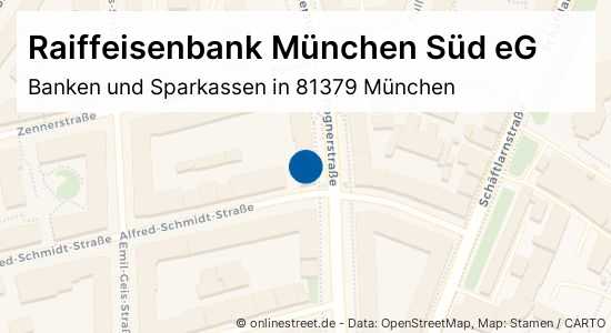 Raiffeisenbank Munchen Sud Eg Pognerstrasse In Munchen Banken Und Sparkassen