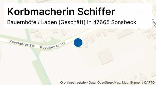 Korbmacherin Schiffer Kevelaerer Straße In Sonsbeck Bauernhöfe Laden