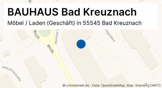 BAUHAUS Bad Kreuznach Mainzer Straße in Bad KreuznachPlanig