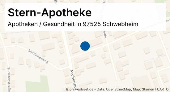 Stern-Apotheke Heideweg In Schwebheim: Apotheken, Gesundheit