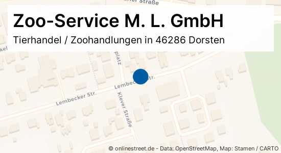 Zoo-Service M. L. GmbH Lembecker Strasse in Dorsten-Rhade