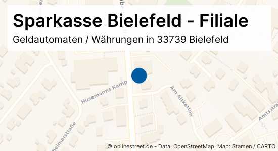 Sparkasse Bielefeld Filiale Jöllenbecker Straße in Bielefeld