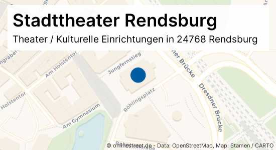 Stadttheater Rendsburg Hans-Heinrich-Beisenkötter-Platz in Rendsburg