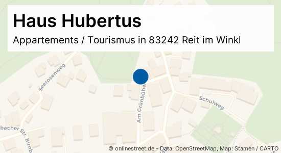 Haus Hubertus Am Grunbuhel In Reit Im Winkl Appartements Tourismus