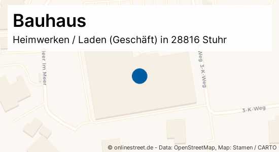 Bauhaus 3KWeg in StuhrGroß Mackenstedt Heimwerken, Laden (Geschäft)