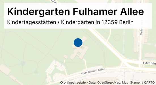 Kindergarten Fulhamer Allee Fulhamer Allee In Berlin Britz Kindertagesstatten Kindergarten