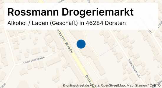 Rossmann Drogeriemarkt Borkener Strasse In Dorsten Holsterhausen Alkohol Laden Geschaft