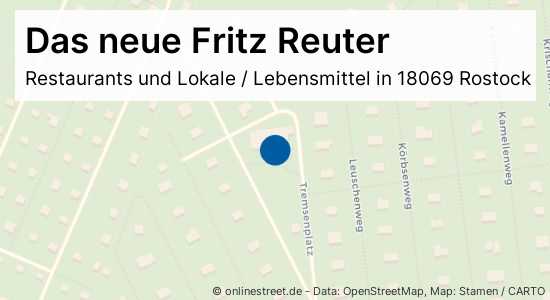 Das neue Fritz Reuter Vorwedener Weg in RostockReutershagen