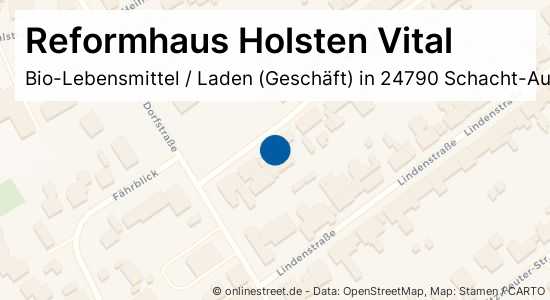 Reformhaus Holsten Vital Klaus Groth Strasse In Schacht Audorf Bio Lebensmittel Laden Geschaft