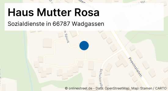 Haus Mutter Rosa Provinzialstrasse In Wadgassen Schaffhausen Sozialdienste