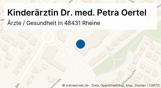 Kinderarztin Dr Med Petra Oertel Felsenstrasse In Rheine Dutum Arzte