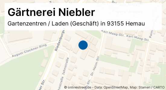 Gärtnerei Niebler Doktor Heim Straße In Hemau Gartenzentren Laden