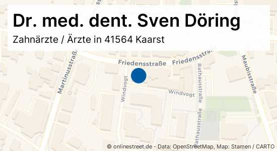 Dr. med. dent. Sven Döring Friedensstraße in KaarstKaarstNord/West