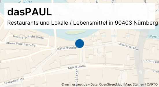dasPAUL Kaiserstraße in NürnbergLorenz Restaurants und Lokale