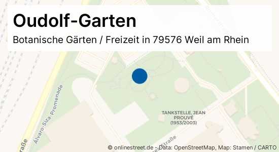 OudolfGarten CharlesEamesStraße in Weil am Rhein Botanische Gärten