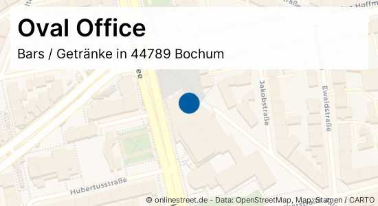 Oval Office Saladin-Schmitt-Straße in Bochum-Wiemelhausen: Bars, Getränke