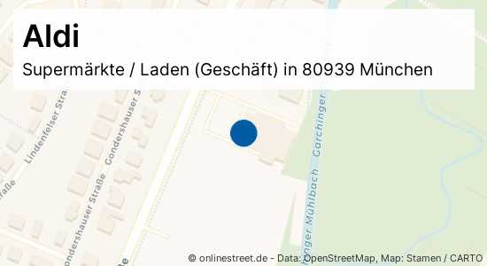 Aldi Freisinger Landstraße in MünchenSchwabingFreimann Supermärkte