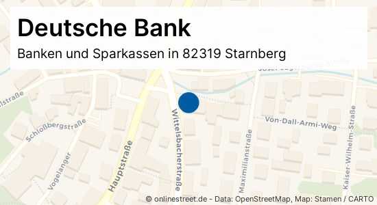 Deutsche Bank Wittelsbacherstrasse In Starnberg Banken Und Sparkassen