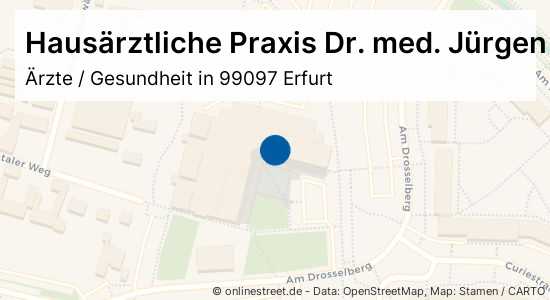 Hausarztliche Praxis Dr Med Jurgen Gaullein Am Drosselberg In Erfurt Melchendorf Arzte