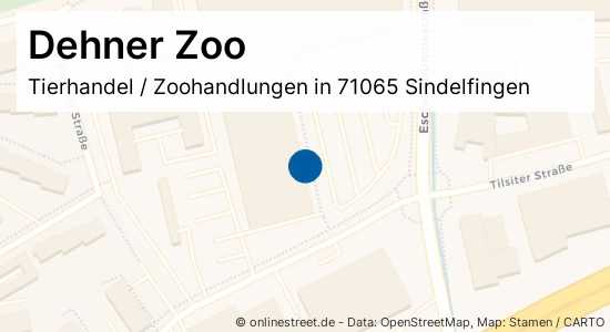 Dehner Zoo Eschenbrünnlestraße in SindelfingenOst Tierhandel