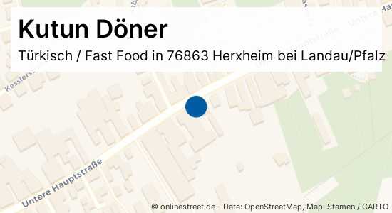 Kutun Döner Untere Hauptstraße In Herxheim Bei Landaupfalz Türkisch Fast Food 9596