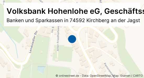 Volksbank Hohenlohe Eg Geschaftsstelle Kirchberg Crailsheimer Strasse In Kirchberg An Der Jagst Kirchberg Banken Und Sparkassen