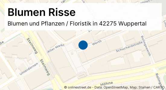 Blumen Risse Werth in WuppertalBarmen Blumen und Pflanzen, Floristik